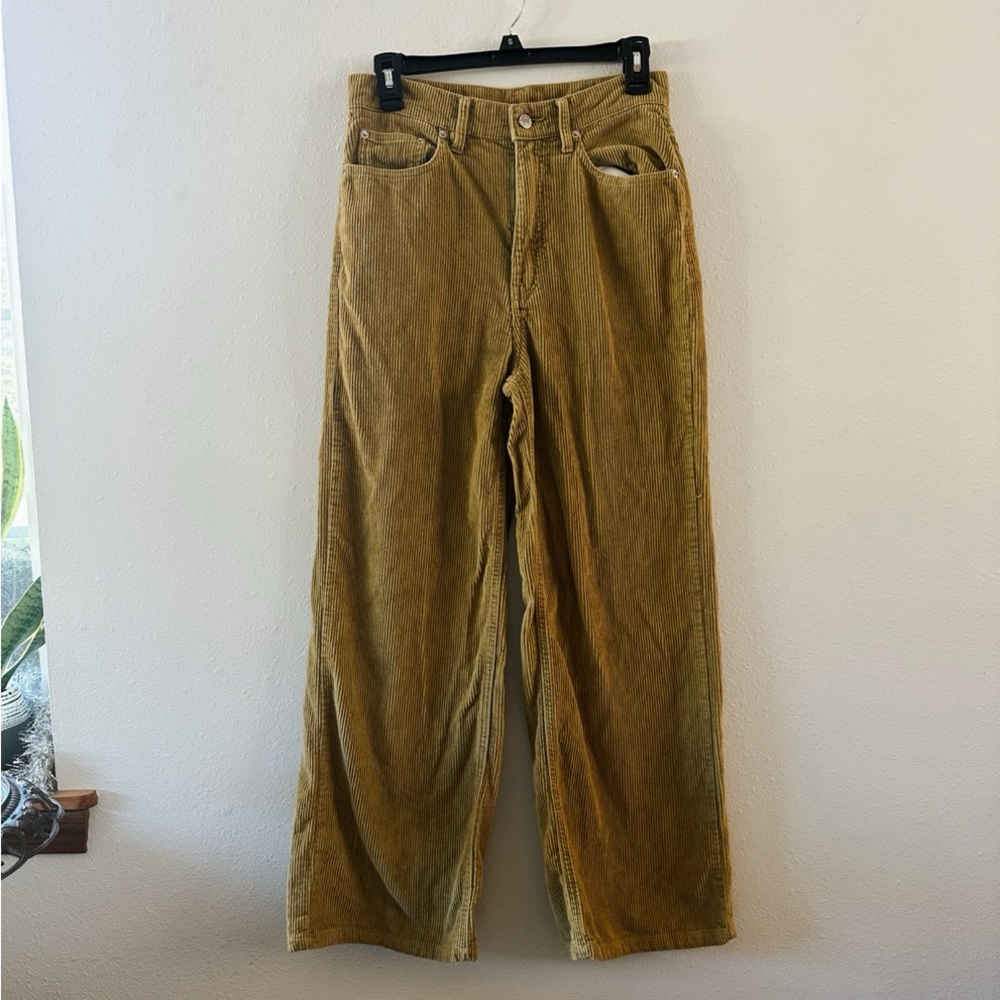 Corduroy High rise pants